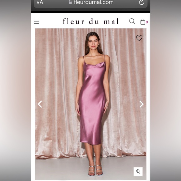 Fleur du mal -pink xs. - Picture 2 of 3